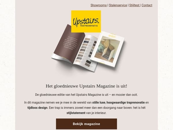 💛 Het Upstairs Magazine is vernieuwd!