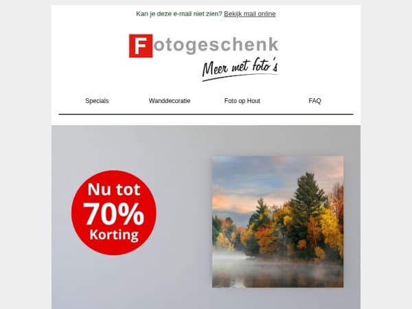 📸 Nieuw: €10 extra korting via onze nieuwe editor + Zomeractie tot 70%