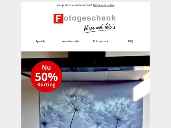 Nieuw in onze collectie: keukencadeaus met jouw foto – nu 50% korting! 🍽️