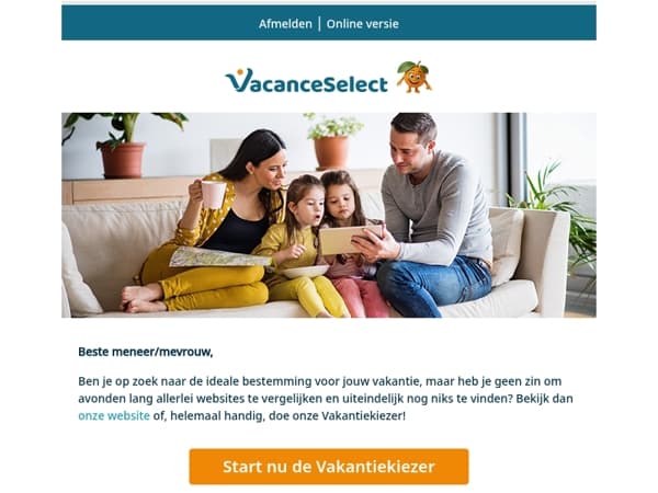 Hulp nodig met het kiezen van je vakantie?