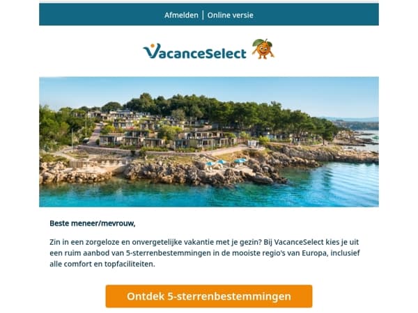 Boek jouw 5-sterrenvakantie voor 2027 ⭐⭐⭐⭐⭐
