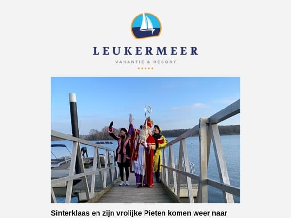 Hij komt, hij komt… naar ons park! 🎁