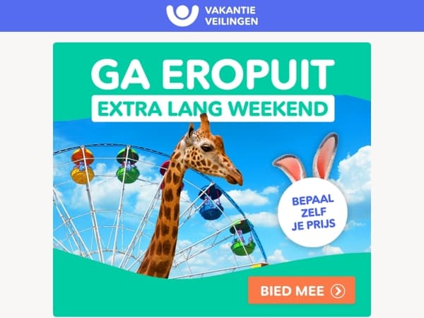 Ga eropuit dit paasweekend!