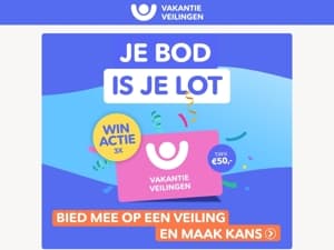 Maak kans op € 50,- veilingtegoed💰