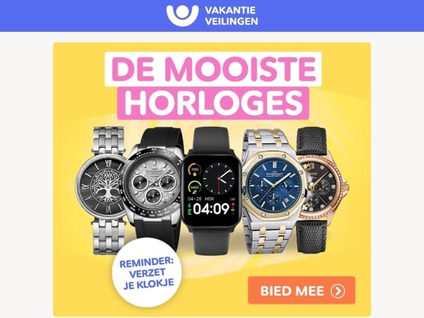 Watch out: héél veel horloges⌚
