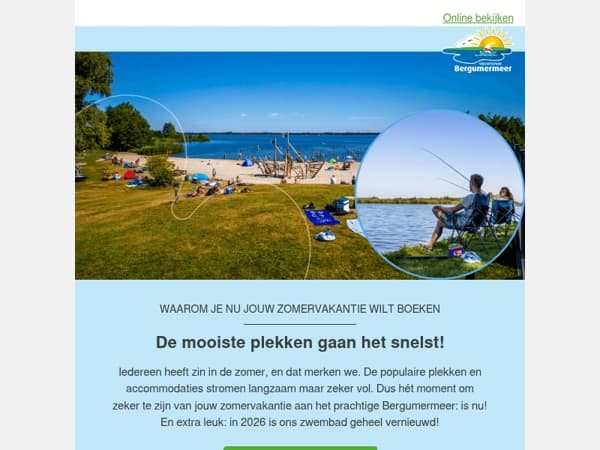 ✨ Waarom je nu je zomervakantie wilt boeken!