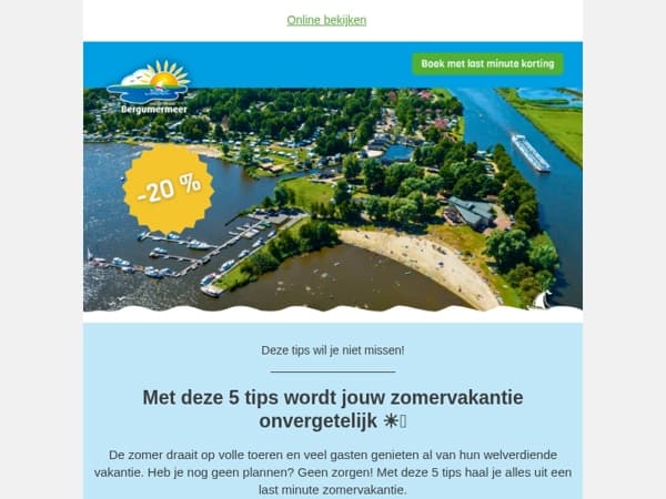 5 tips om alles uit jouw vakantie te halen! 🌞