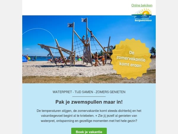 Vier de zomer aan het Bergumermeer ☀️