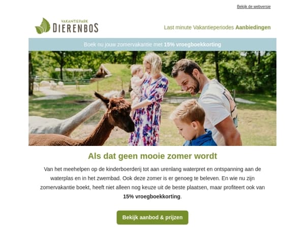 Een onvergetelijke zomervakantie