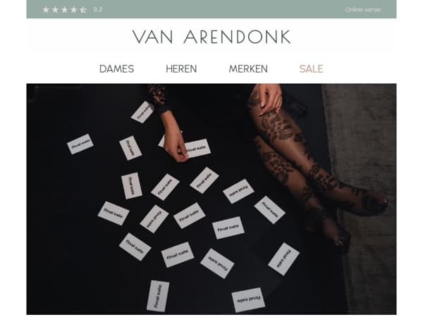 🔈 Final sale is here.