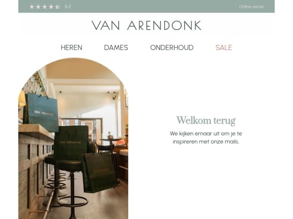 Welkom terug