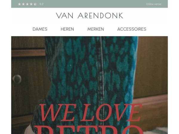 Trend alert: sneakers met een knipoog naar vroeger.  💙