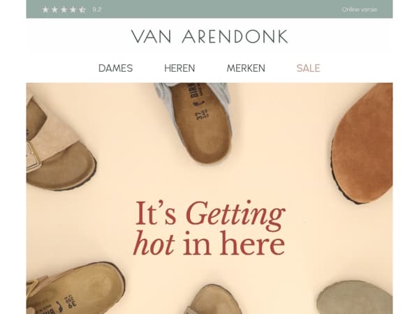 Hete dagen? Luchtige stappen.  🌴