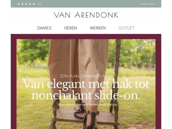 Vertrouw ons: deze vijf sandalen maken jouw zomer compleet.  💌