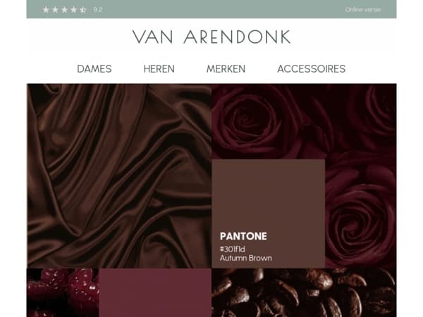 Bruin en bordeaux: zo stijl je deze trendkleuren.  🍇  🍂