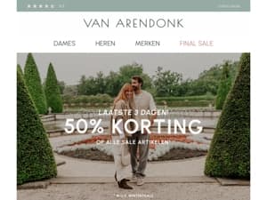 📢 De laatste 3 dagen van de Final Sale zijn ingegaan!