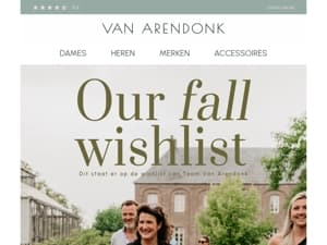 The Fall Wishlist