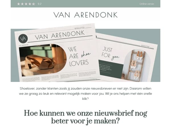 Shoelover, wil je ons helpen met één snelle klik?