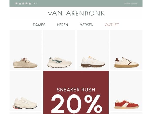 Shoelover, Scoor nu 20% korting op sneakers!