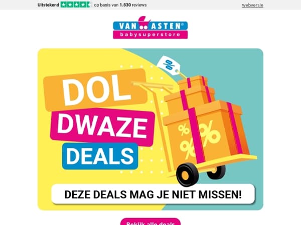 Complete boxsets v.a. 129,99 tijdens de Dol Dwaze Deals!