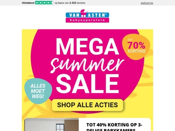 Tot wel 70% korting op Maxi-Cosi
