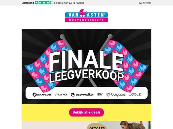 De Finale Leegverkoop is van start! 🎉