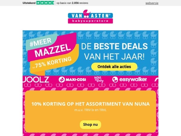#MEERMAZZEL - Deals die je niet wilt missen