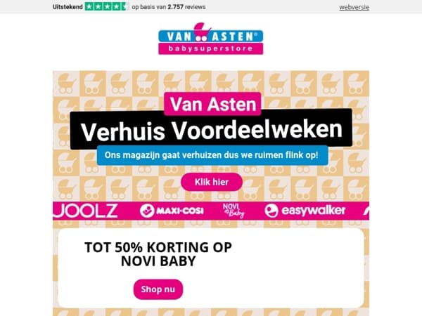 Van Asten Verhuis Voordeelweken: wij ruimen flink op!