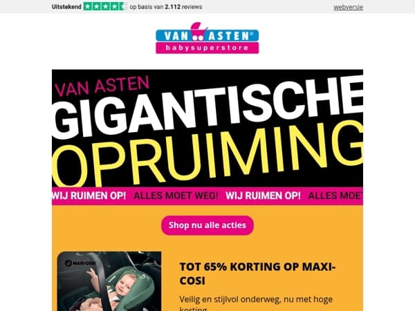 Tot 50% korting op Novi at Home tijdens de Gigantische Opruiming!