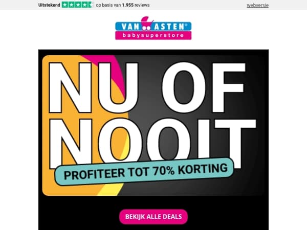 Laatste kans: NU OF NOOIT! 🚨