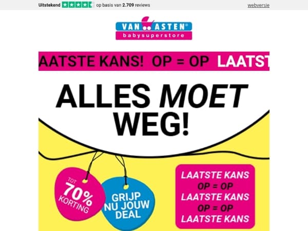 LAATSTE KANS! Alles Moet Weg! 🚨