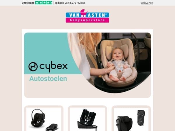 De beste Autostoeltjes vind je bij van Asten Babysuperstore!
