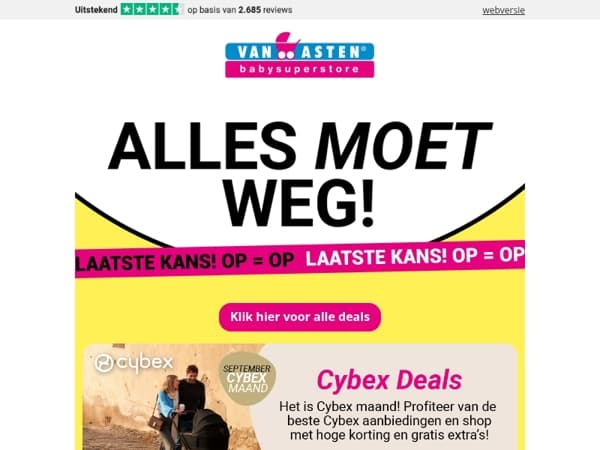 Cybex Maand: de beste deals en heel veel extra's!