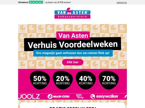 De Van Asten Verhuis Voordeelweken zijn gestart!