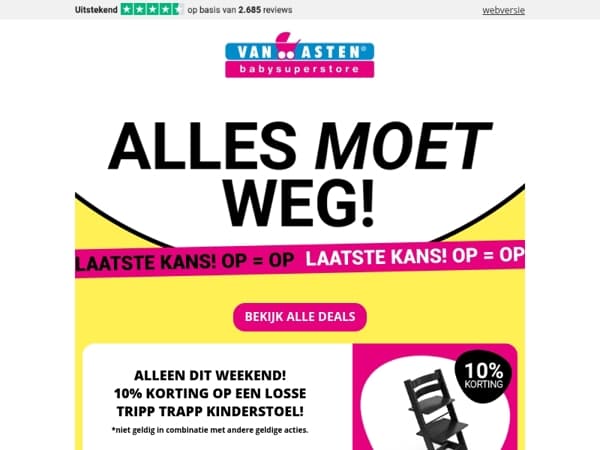 10% korting op de Stokke Tripp Trapp! 🤩