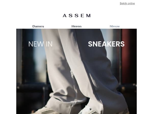 NEW |  Sneakers van topmerken