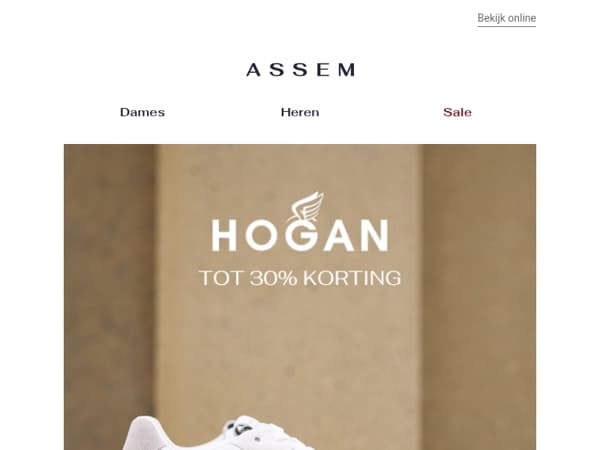 Tot 30% korting op Hogan 🔥