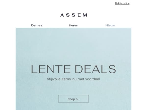 🌸 Lente-deals: shop nu met korting!