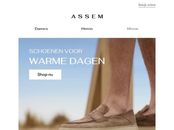 Schoenen voor warme dagen ☀️