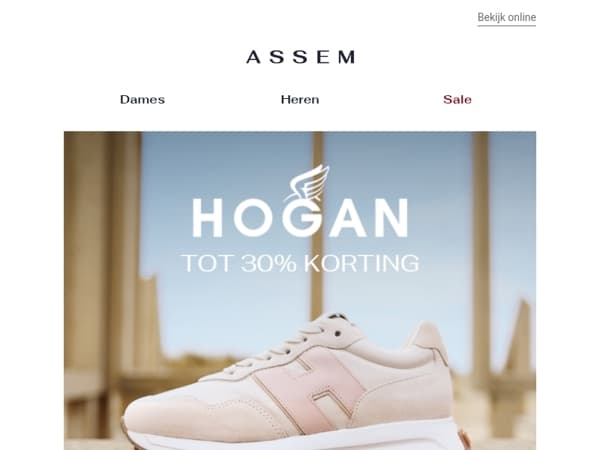 🔥 Tot 30% korting op Hogan