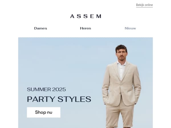 🥂 Summer party styles