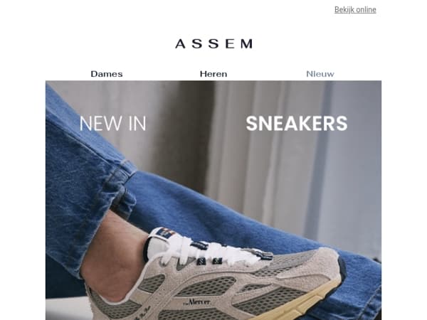 New in: sneakers 👟