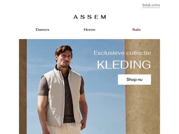 Je garderobe verdient iets nieuws...