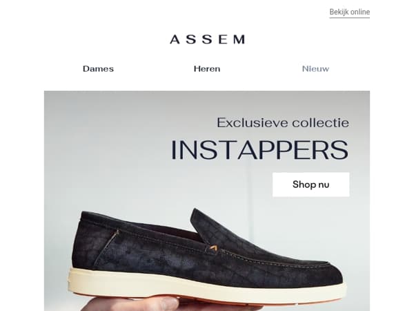 Jouw nieuwe instappers wachten op je...