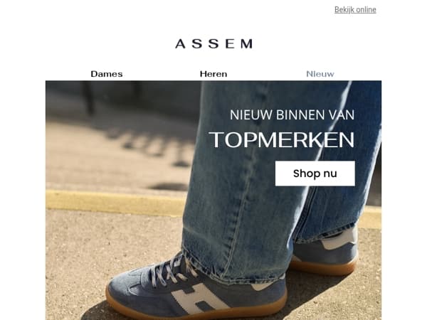 Nieuw binnen van topmerken 👟