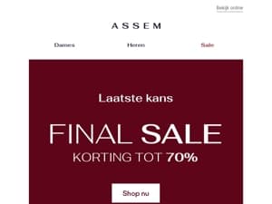 FINAL SALE | Laatste kans 🚨