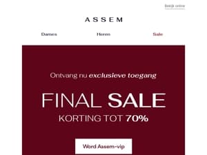 🚨 Alléén vanavond: exclusieve toegang voor jou!