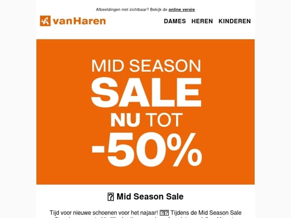 🔥 De Mid Season sale!!