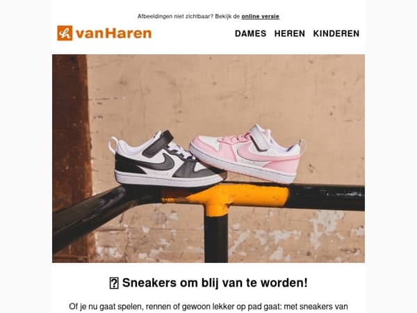 🔥 Tijd voor nieuwe sneakers!