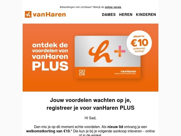 PLUS-lid worden en €10 ontvangen? 🧡